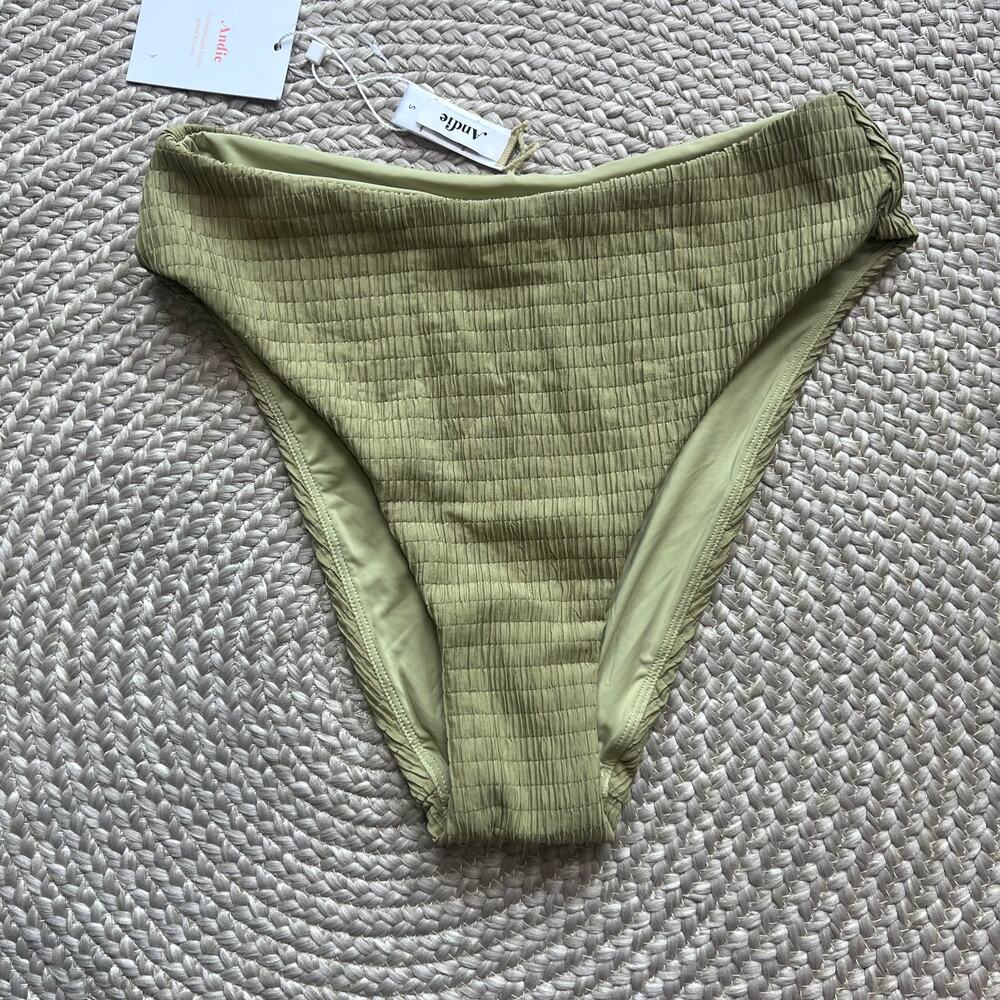 Andie The 90s high waisted bikini bottom Sz Small